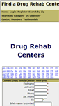 Mobile Screenshot of drugrehab1.com