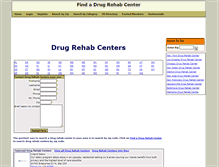 Tablet Screenshot of drugrehab1.com